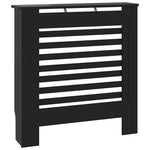 Fekete MDF radiátorburkolat 78 cm 2