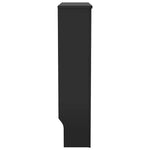 Fekete MDF radiátorburkolat 78 cm 5