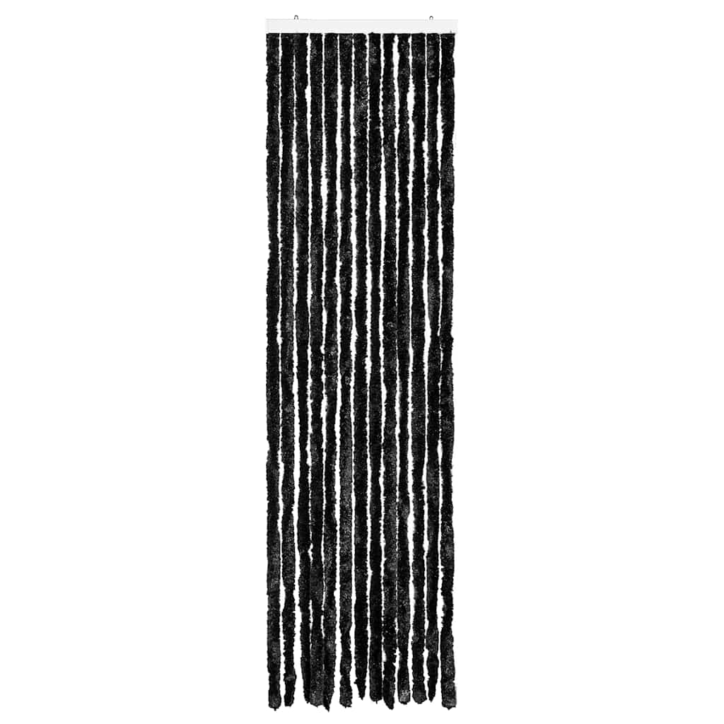 Antracitszürke zsenília rovarfüggöny 56 x 200 cm 3
