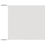 Fehér oxford-szövet függőleges napellenző 60 x 800 cm 2