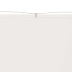 Fehér oxford-szövet függőleges napellenző 60 x 800 cm 3