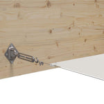 Fehér oxford-szövet függőleges napellenző 60 x 800 cm 4