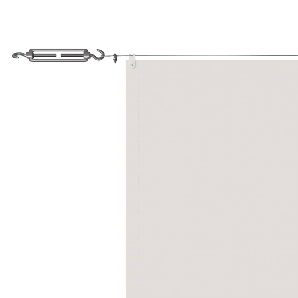 Fehér oxford-szövet függőleges napellenző 60 x 800 cm 5