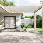 Fehér oxford-szövet függőleges napellenző 60 x 800 cm
