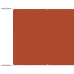 Terrakotta oxford-szövet függőleges napellenző 60 x 1000 cm 2
