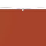 Terrakotta oxford-szövet függőleges napellenző 60 x 1000 cm 3