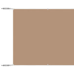 Bézs oxford-szövet függőleges napellenző 140x800 cm 2