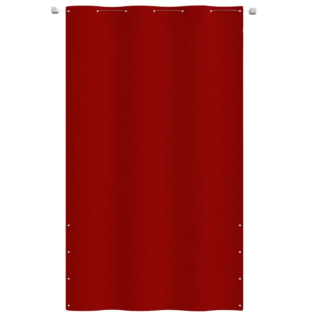 Piros oxford-szövet erkélyparaván 140 x 240 cm 2