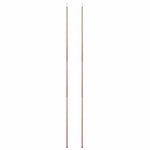 2 db horganyzott acél teleszkópos sátoroszlop 170-255 cm 4