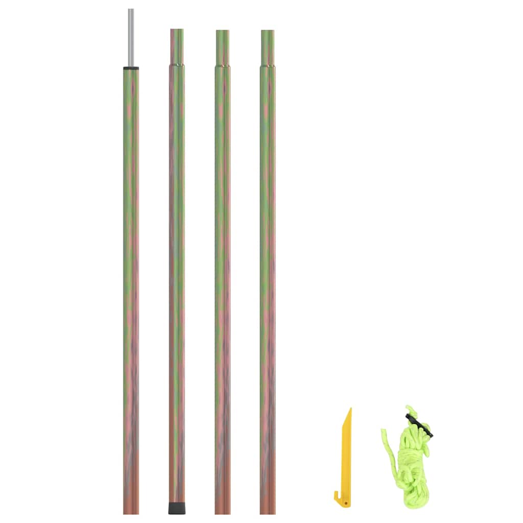 Horganyzott acél napvitorlaoszlop 250 cm