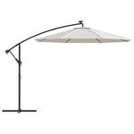 Cserevászon napernyőhöz Homokfehér 300 cm 5