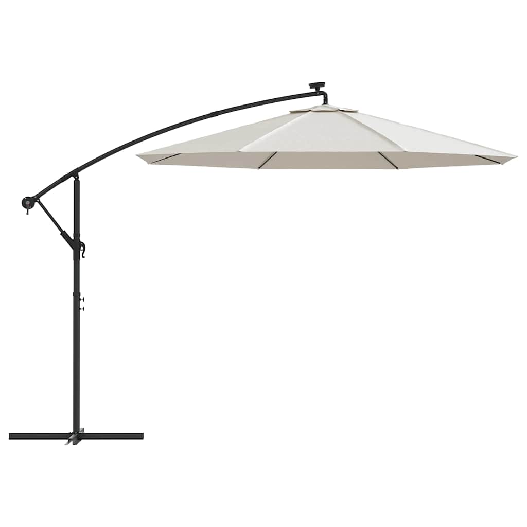 Cserevászon napernyőhöz Homokfehér 300 cm 5