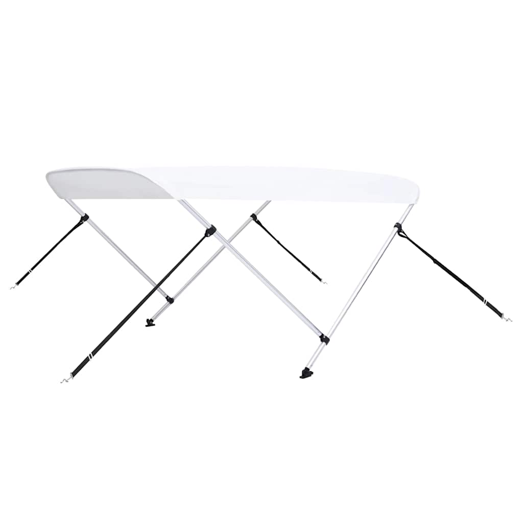 Fehér kétágú bimini tető 180 x 130 x 110 cm 2