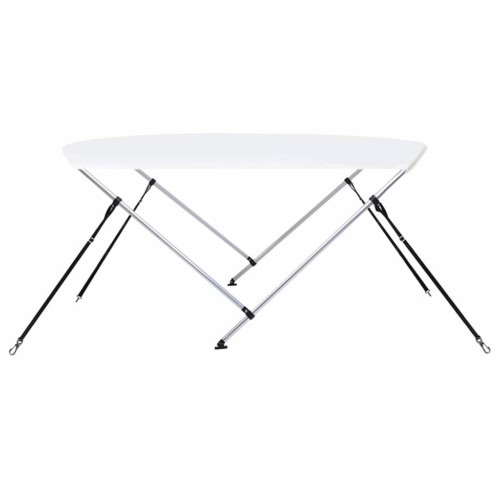 Fehér kétágú bimini tető 180 x 130 x 110 cm 4