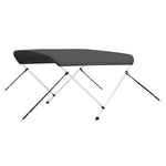 Antracitszürke kétágú bimini tető 180 x 130 x 110 cm 2