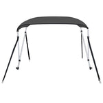 Antracitszürke kétágú bimini tető 180 x 130 x 110 cm 5