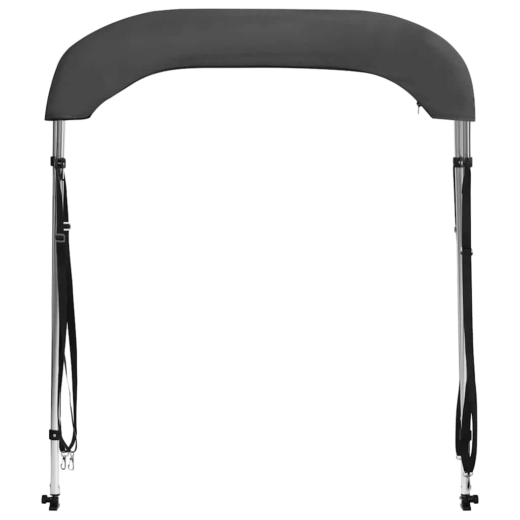 Antracitszürke kétágú bimini tető 180 x 130 x 110 cm 6
