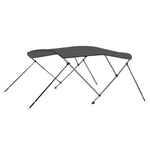 Antracitszürke háromágú bimini tető 183 x 196 x 137 cm 2