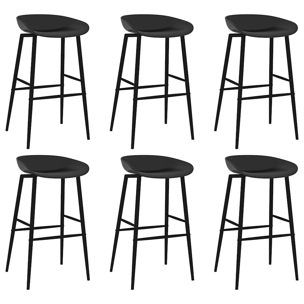7 részes fehér és fekete bárszett 6