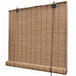 2 db barna bambusz redőny 150 x 220 cm 3