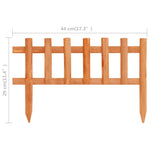 10 db fenyő gyepszegély 4,4 m 6