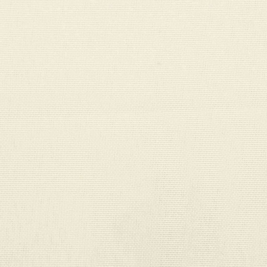 Krémfehér oxford szövet kerti padpárna 150 x 50 x 7 cm 6