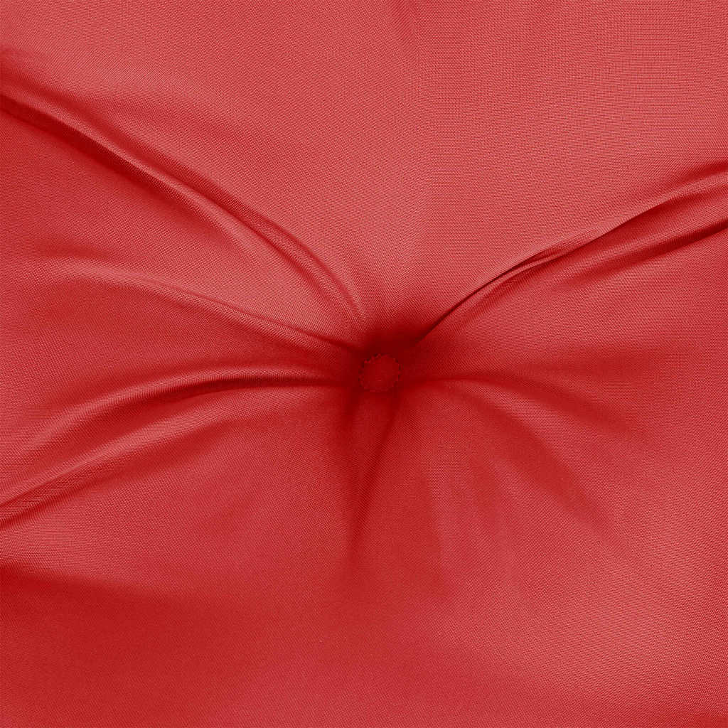 Piros oxford szövet kerti padpárna 100 x (50+50) x 7 cm 7