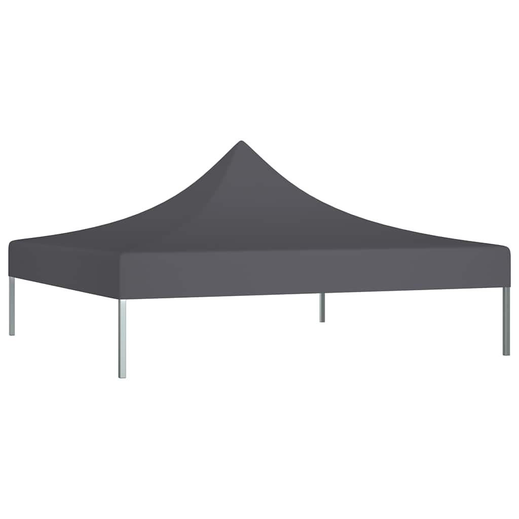 Antracitszürke tető partisátorhoz 2 x 2 m 270 g/m² 2