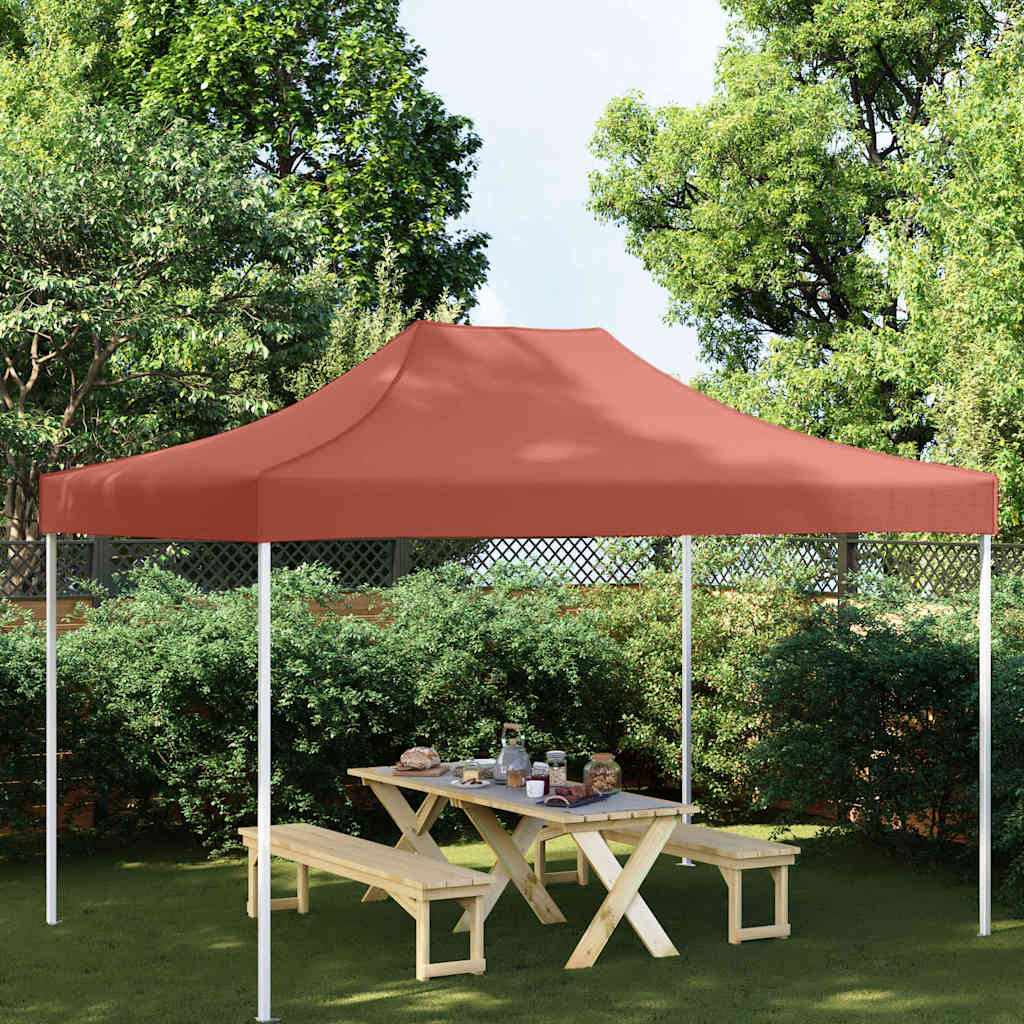 Terrakotta tető partisátorhoz 4 x 3 m 270 g/m²