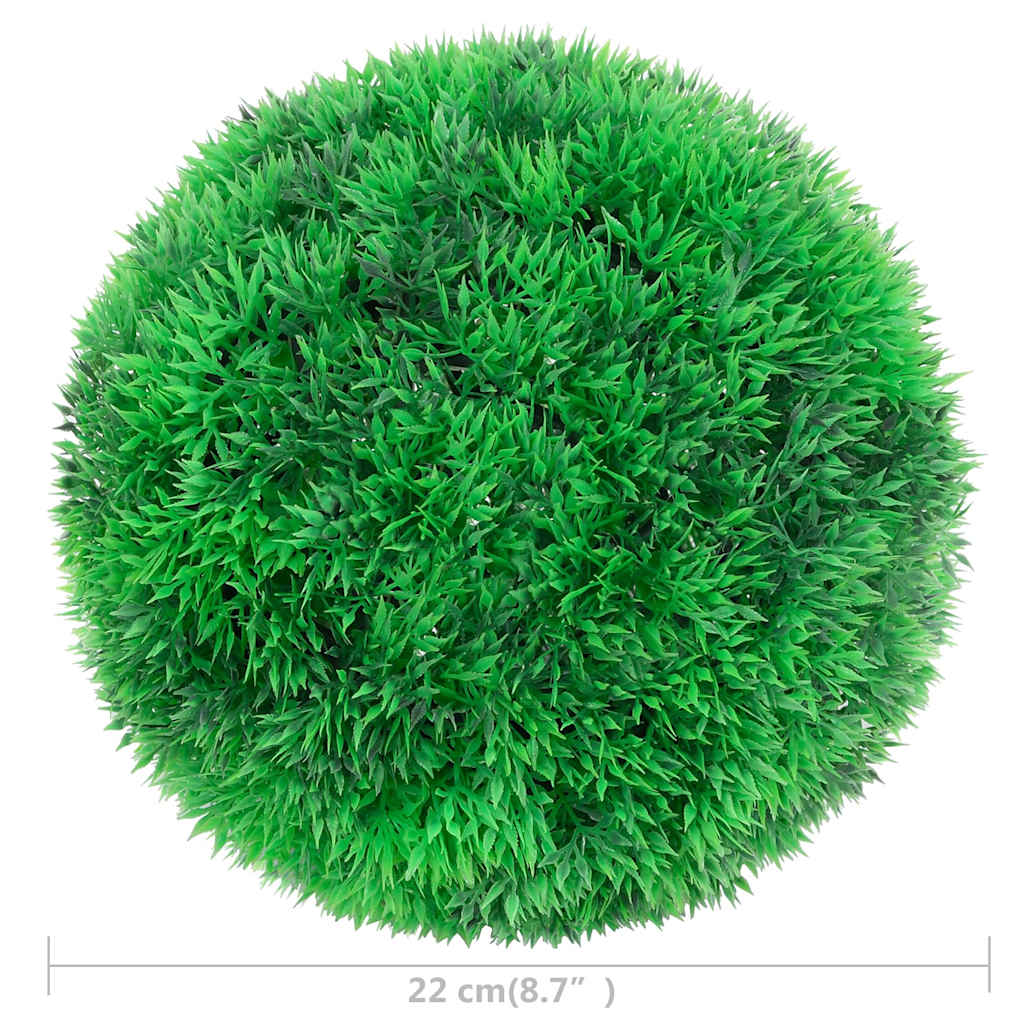 2 db gömb alakú műpuszpáng 22 cm 4