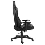 Szürke PVC forgó gamer szék 3