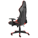 Piros PVC forgó gamer szék 4