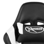 Fehér PVC forgó gamer szék 6
