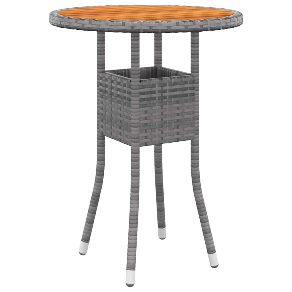 5 részes szürke polyrattan kerti ülőgarnitúra 5