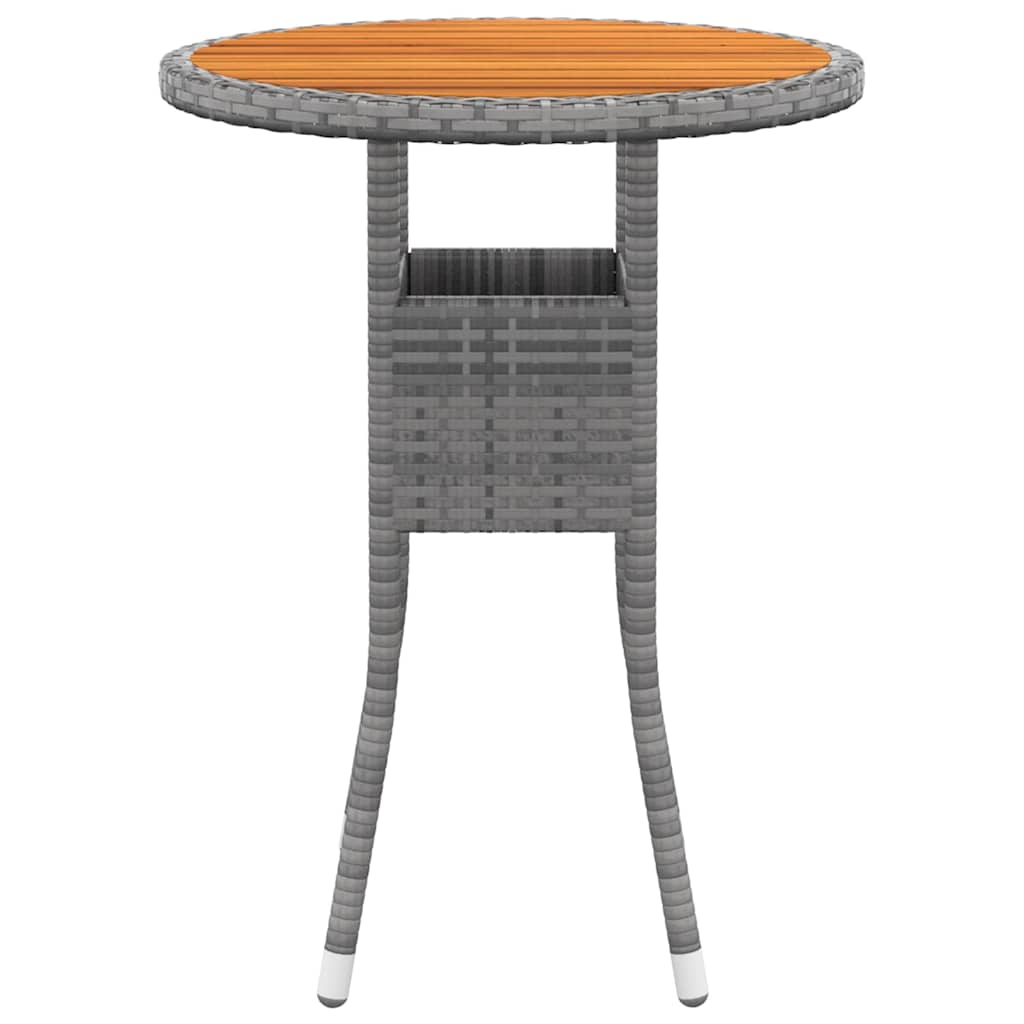 5 részes szürke polyrattan kerti ülőgarnitúra 6