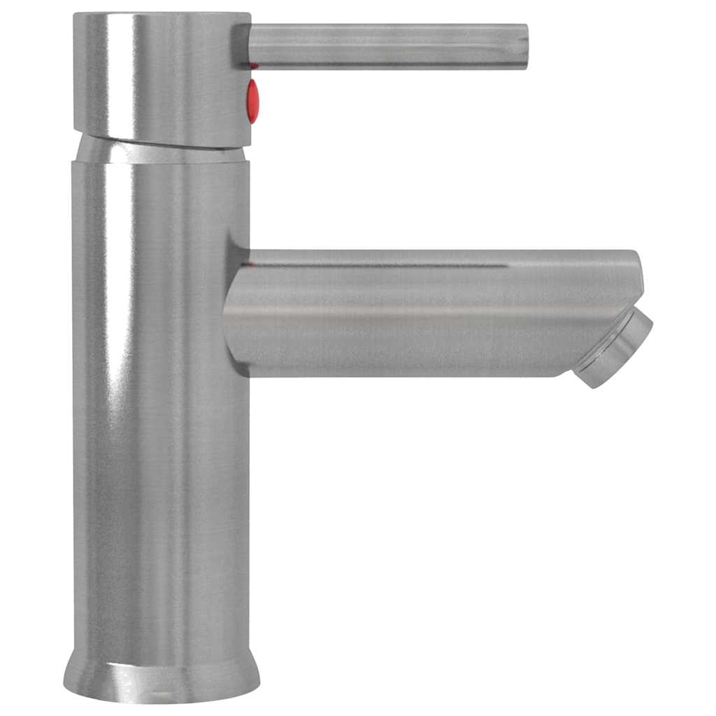 Ezüst fürdőszobai mosdócsaptelep 130 x 176 mm 4