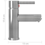 Ezüst fürdőszobai mosdócsaptelep 130 x 176 mm 5