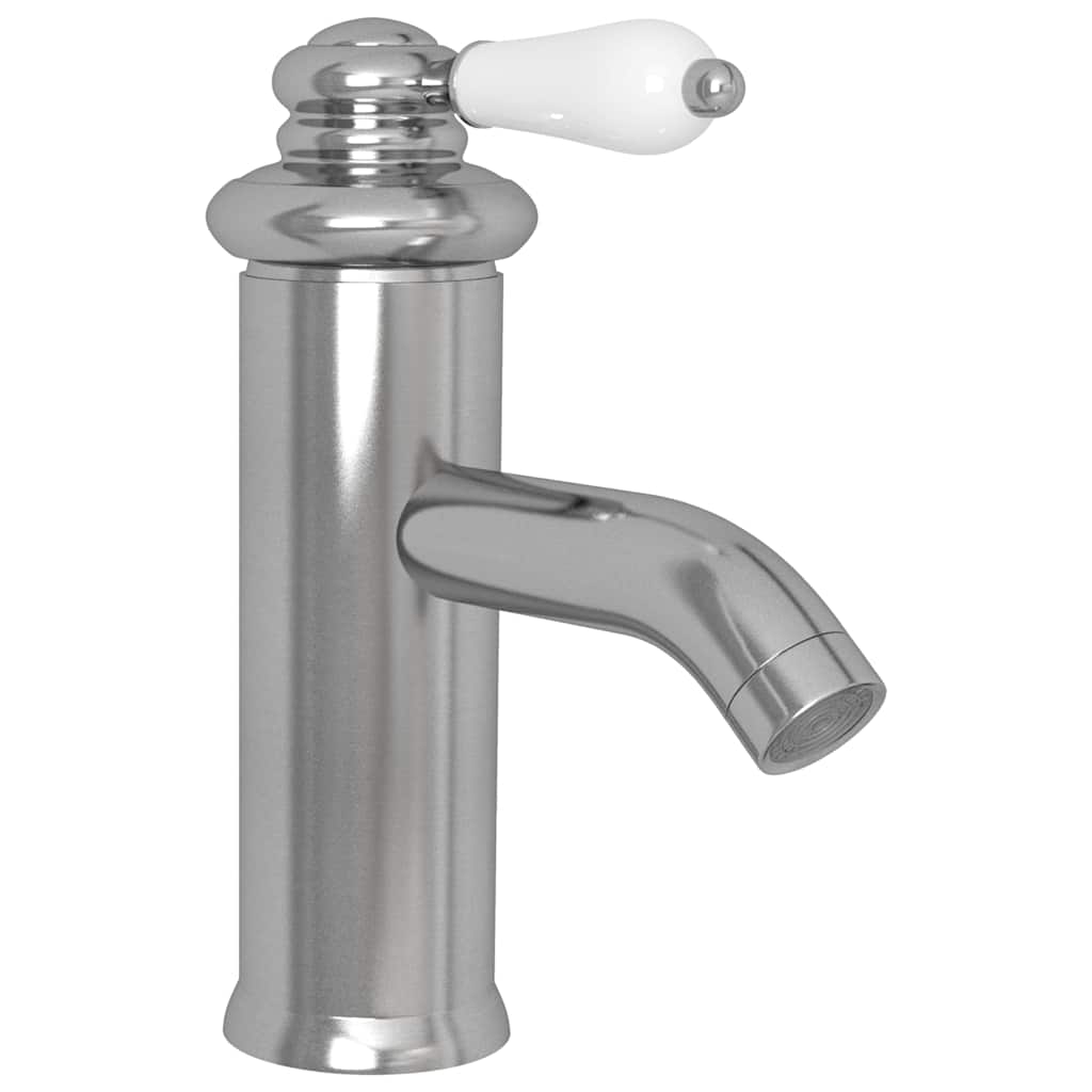 Ezüst fürdőszobai mosdócsaptelep 130 x 180 mm 3
