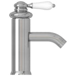 Ezüst fürdőszobai mosdócsaptelep 130 x 180 mm 4