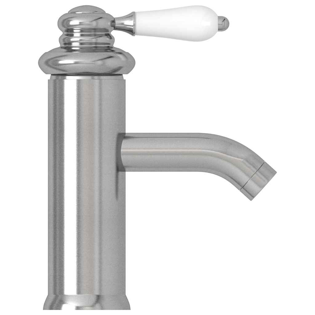 Ezüst fürdőszobai mosdócsaptelep 130 x 180 mm 4