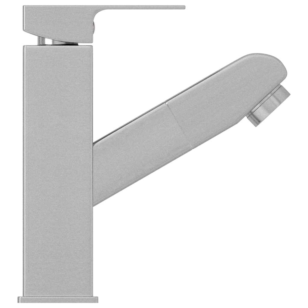 Ezüst kihúzható fürdőszobai mosdócsaptelep 157 x 172 mm 4