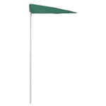 Zöld félköríves napernyő rúddal 180 x 90 cm 6