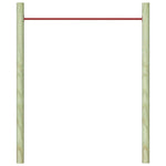 Piros acél húzódzkodó rúd 125 cm 5