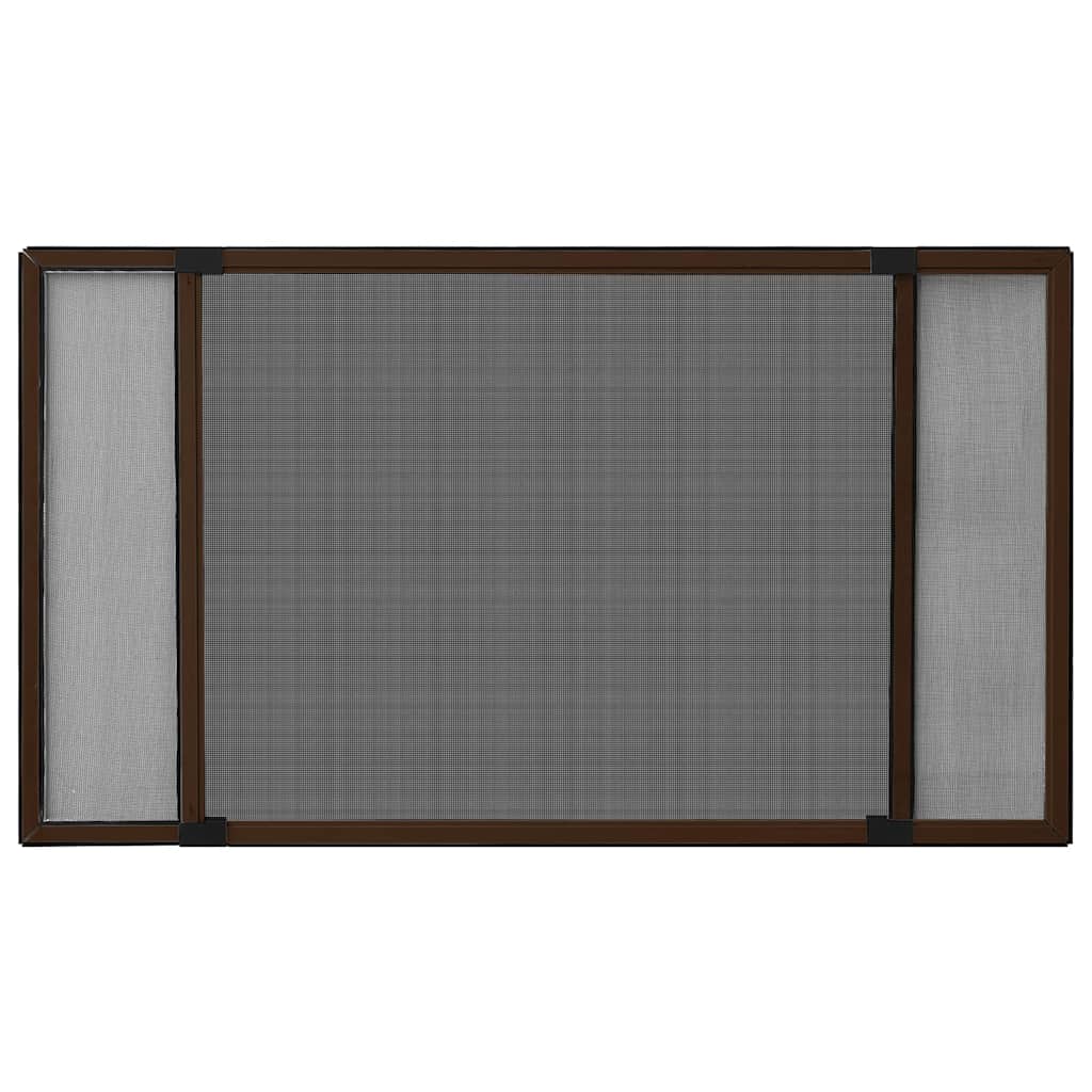Barna lehúzható ablakszúnyogháló 70 x 150 cm 2