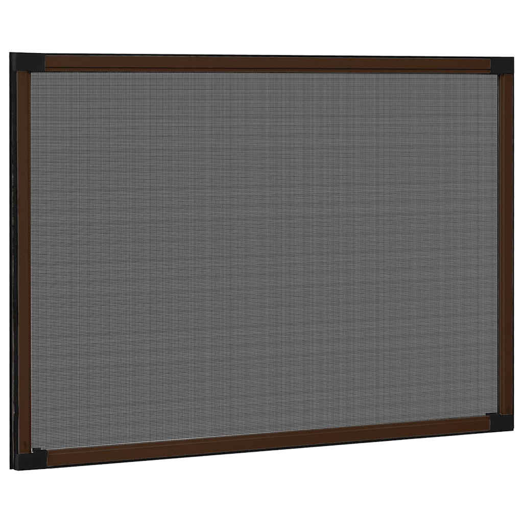 Barna lehúzható ablakszúnyogháló 70 x 150 cm 3