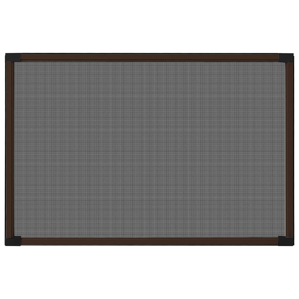 Barna lehúzható ablakszúnyogháló 70 x 150 cm 4