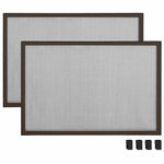 Barna lehúzható ablakszúnyogháló 70 x 150 cm 5