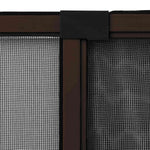 Barna lehúzható ablakszúnyogháló 70 x 150 cm 8