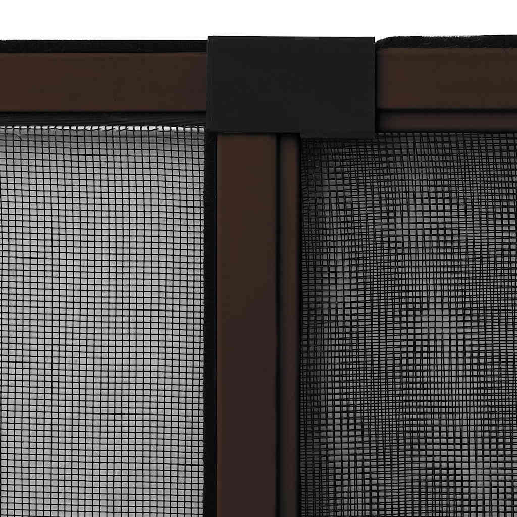 Barna lehúzható ablakszúnyogháló 70 x 150 cm 8