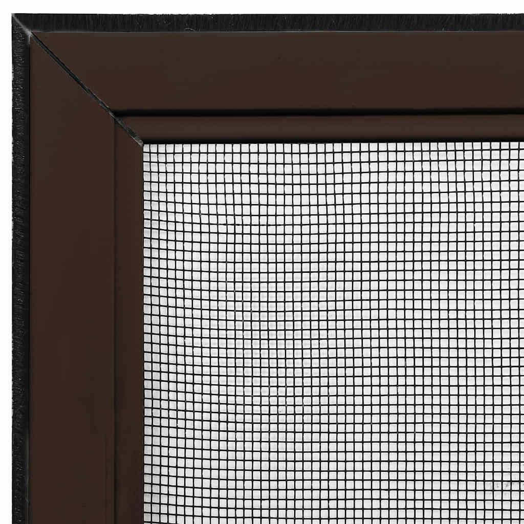 Barna lehúzható ablakszúnyogháló 70 x 150 cm 9